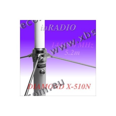 Diamond - X-510N - VHF 8,3 & / UHF 11,6 dBi - 5,2 M