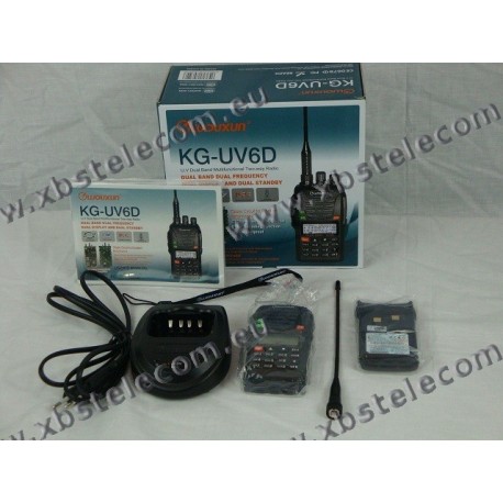 Wouxun - KG-UV6D - 70 MHZ + VHF