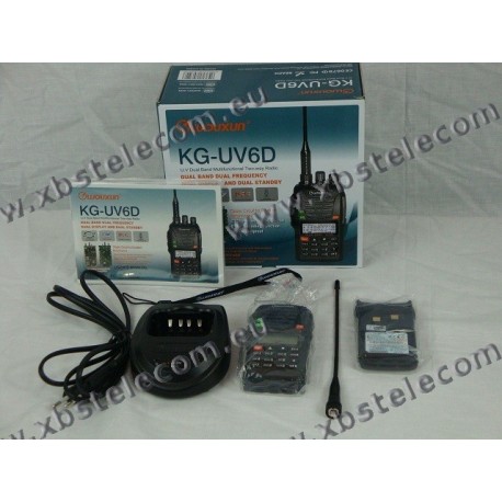 Wouxun - KG-UV6D-70V - 70 MHZ + VHF