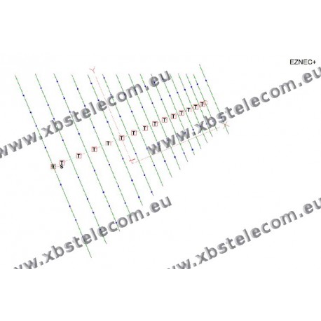 Optibeam - OBLY16-5 - 16 Element Log Yagi 20-17-15-12-10m