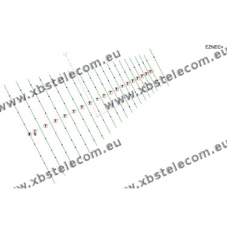 Optibeam - OBLY20-5 - 20 Element Log Yagi 20-17-15-12-10m