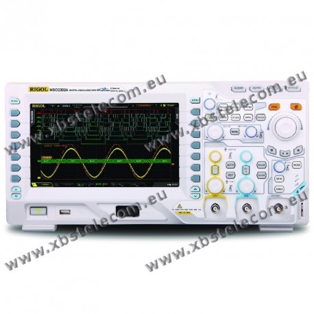 RIGOL - MS-02202A - Oscilloscope 2x200MHz 2GS/s + 16 voies