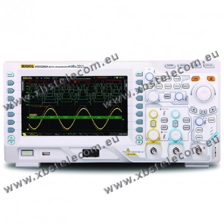 RIGOL - MSO-2302A-S - Oscilloscope 2x300MHz 2GS/s + 16 voies