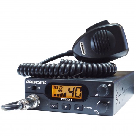 PRESIDENT - TEDDY - Multi Channel CB Mobile Transceiver