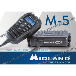MIDLAND - M-5 - Multi Channel CBMobile Transceiver W/ Remote