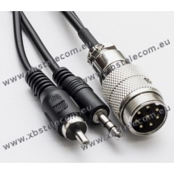 FlexRadio - FLEX-FOSTER-Cable-6400 - Mic Cable 8pin to 6400