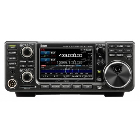 ICOM - IC-9700 - VHF/UHF/23cm - SSB, CW, RTTY, AM/FM, DV, DD