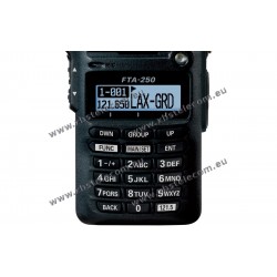 YAESU - FTA-250 - HANDHELD AIRBAND TRX 1950 mAh