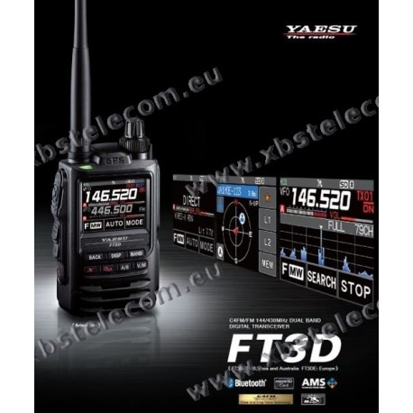 YAESU - FT-3DE - VHF/UHF - FM-C4FM - 5W