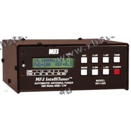 MFJ - MFJ-929 - ACCORDATORE D'ANTENNA AUTOMATICO - ROS/WATTMETRO DIGITALE DISPLAY LCD, 1.8-30MHZ