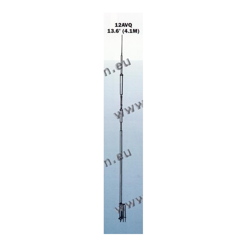 HY GAIN AV12AVQ Antenna verticale 3 bande 20/15/10 metri XBS