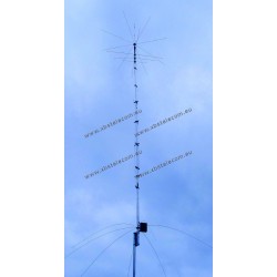 HY GAIN - AV-680 - antenne verticale 9 mètres 80/40/30/20/17/15/12/10/6 groupes