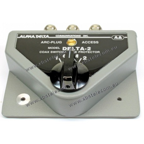 ALPHA DELTA - DELTA-2B - Coaxial 2-way switch 1500 Watt CW