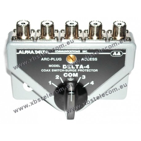 ALPHA DELTA - DELTA-4B - Coaxial commutateur 4 voies (1500 watts CW)