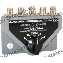 ALPHA DELTA - DELTA-4B/N - Commutateur / N coaxial à 4 voies (1 500 Watt CW)