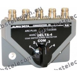 ALPHA DELTA - DELTA-4B/N - Commutatore Coassiale a 4 vie (1500 Watt CW)