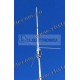 COMTRAK - X-200N - Antenna collineare ad alto rendimento 144//430 gain 6.0//8.0 dB con 3 radialini connettore N