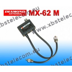 DIAMOND - MX-62M - Duplexeur 1,6 à 56 / 76-470 MHz