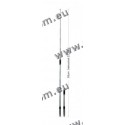 DIAMOND - RH-770 - High gain VHF / UHF telescopic antenna BNC 93 cm