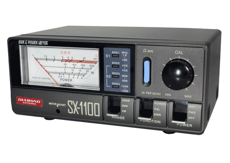 DIAMOND - SX-1100 - SWR mètre / puissance HF / VHF / UHF / SHF