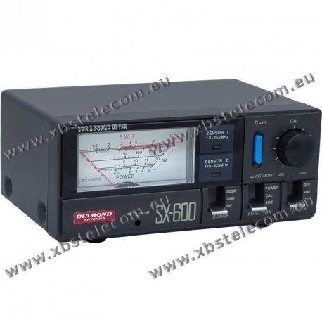 DIAMOND - SX-600 - Rosmetro/Wattmetro 1.8-525 MHz - 5/20/200 Watt