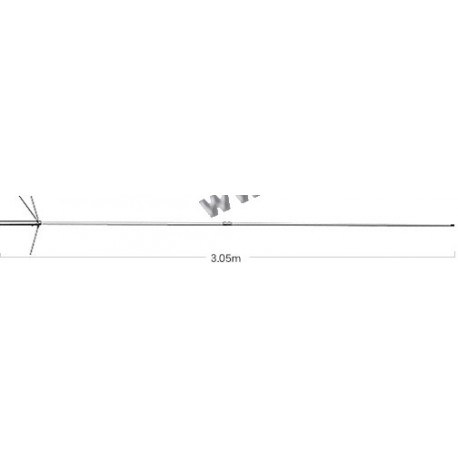 DIAMOND - X-6000 - Tri-bande 144/430/1200 MHz Antenne