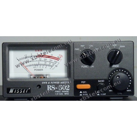 NISSEI - RS-502 - SWR/POWER  Mètre Max.200W - 1.8-525 MHZ