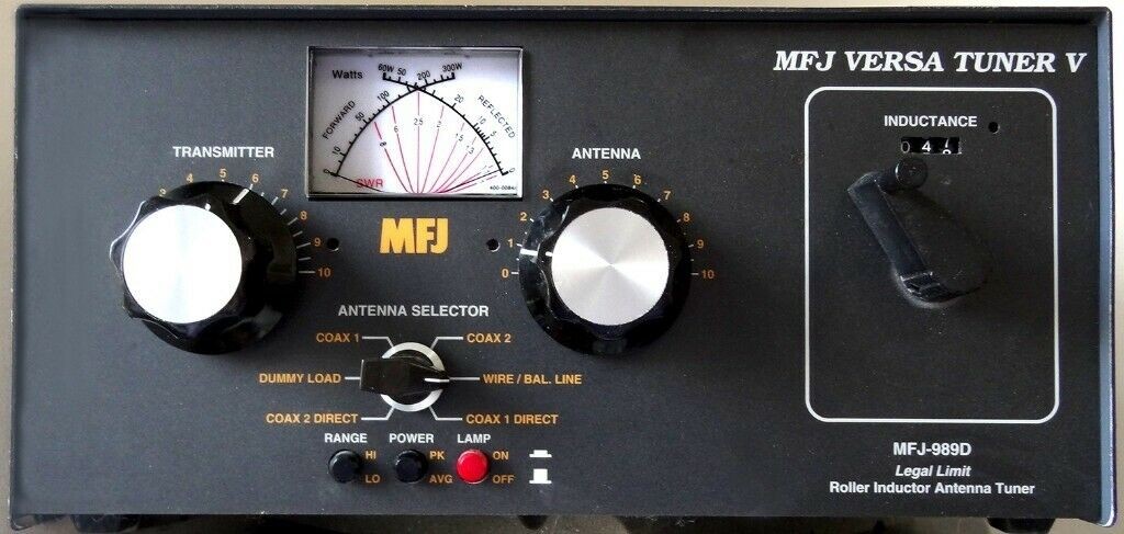MFJ - MFJ-989D - ANTENNA TUNER, 1.8-30 MHZ - 1500 W - XBS TELECOM