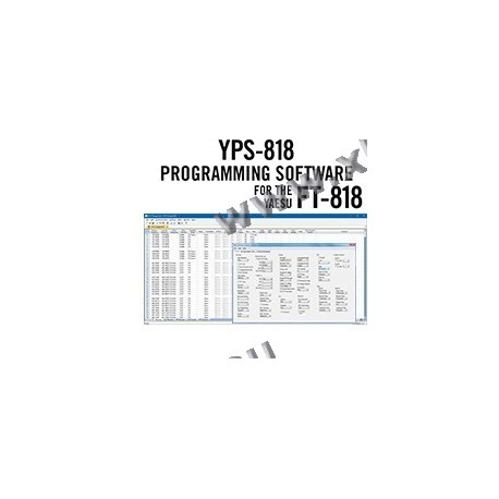 YAESU - YPS-818 - Software + cavo programmazione FT-818