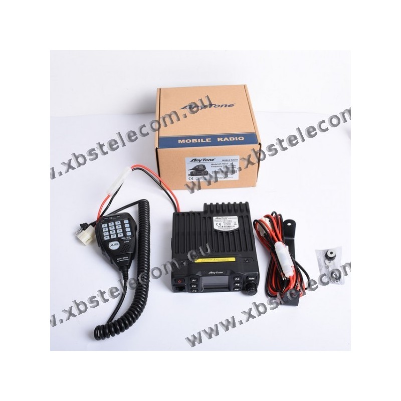 Ricetrasmettitore AnyTone AT-778UV Dual Band VHF/UHF | 25W, 200 Canali, Schermo Grande Per Radioamatori