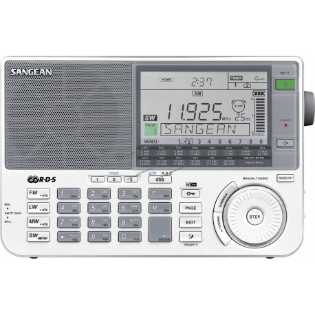 Sangean Ats 909x White Multiband, Sangean Alarm Clock Manual