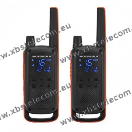 MOTOROLA - T-82 PMR-446 - two-way radio - pair