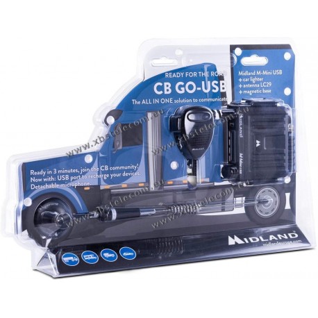 MIDLAND - CB-GO USB - CB 40 CH - 4 W - USB