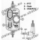 Yaesu - SSM-63A - Micro casque (vox)