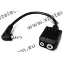 YAESU - Microphone Adapter (2 conductor female mic to single jack)