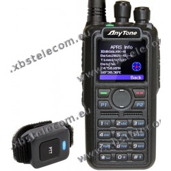 ANYTONE - AT-D878UVII - VHF/UHF - FM/DMR - APRX RX and 500.000 digital contacts.