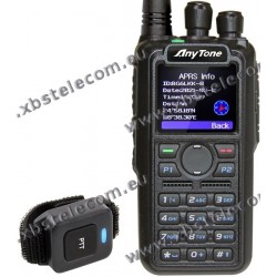 ANYTONE - AT-D878UVII - VHF/UHF - FM/DMR - APRX RX con 500.000 digital contacts.