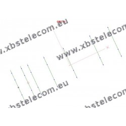 OPTIBEAM - OB7-10 - 7 element wide spaced monoband Yagi 10m