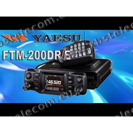 YAESU - FTM-200DE - 50W 144/430MHz Dual-Band - C4FM/FM - Mobile Transceiver