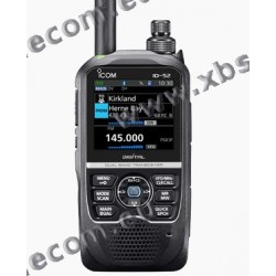 ICOM - ID-52E - Multi-Function VHF/UHF Digital with Colour Display and Bluetooth® - IPX7