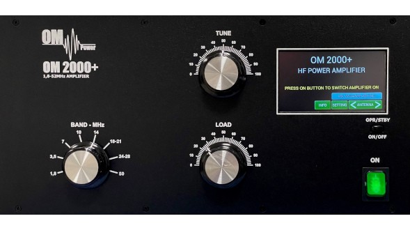 OM POWER - OM-2000PLUS - Power Amplifier 1.8-29.7 MHZ + 50