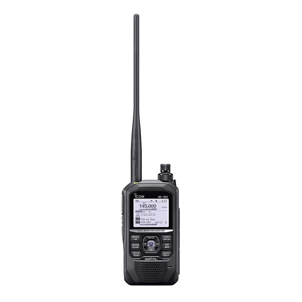 トランシーバー iCOM ID-50 VHF/UHF ICOM - ID-50 - VHF/UHF - DSTAR - XBS TELECOM