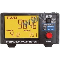K-PO - DG-103MAX - SWR/WATT mètre  - 1 - 60 Mhz - 1200W