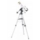 BRESSER - Telescopio rifrattore 90/500 su montatura EQ3 con treppiede ideale per osservazioni a tutto tondo del cielo notturno