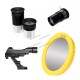 BRESSER - télescope réflecteur avec de nombreux accessoires, notamment un filtre solaire et un adaptateur pour smartphone