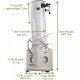 BRESSER - With a large 305 mm parabolic primary mirror, 2.5" HEX focuser and very lightweight GRP telescope tube