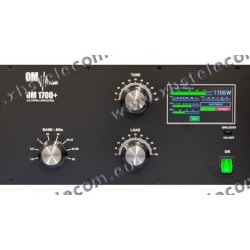 OM POWER + OM-1700+ - Amplificateur 1700 W in SSB/CW - Amateur bands (1.8 – 29.7) MHz including WARC + 50 MHz