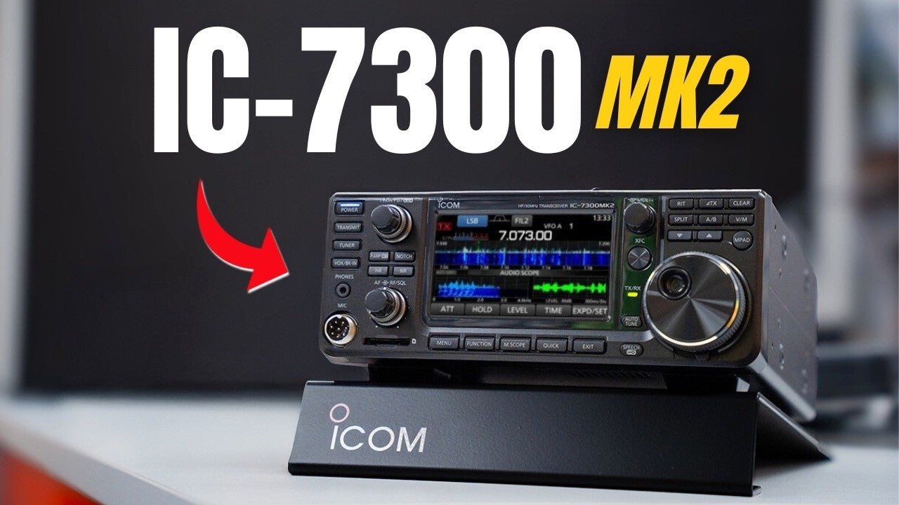 ICOM - IC-7300 MK2 - HF/50 MHz 1,8-30MHz, 50-52MHz et 70MHz - XBS
