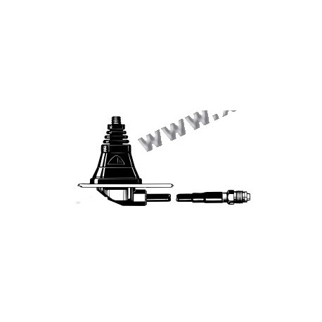 Procom - CXP4 - Embase d'antenne cablée connecteur FME