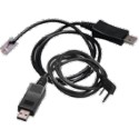 Programmation cables to PC